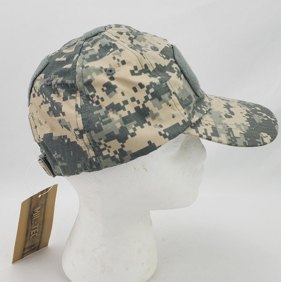 MIL-TEC Military Camo Cap Hat Adjustable Mens - Picture 4 of 9